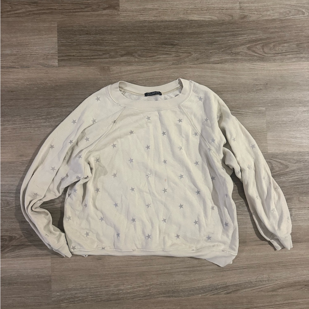 Wildfox Cream Cozy Sweatshirt